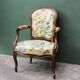 Fauteuil cabriolet, époque Louis XV, 18ème siècle