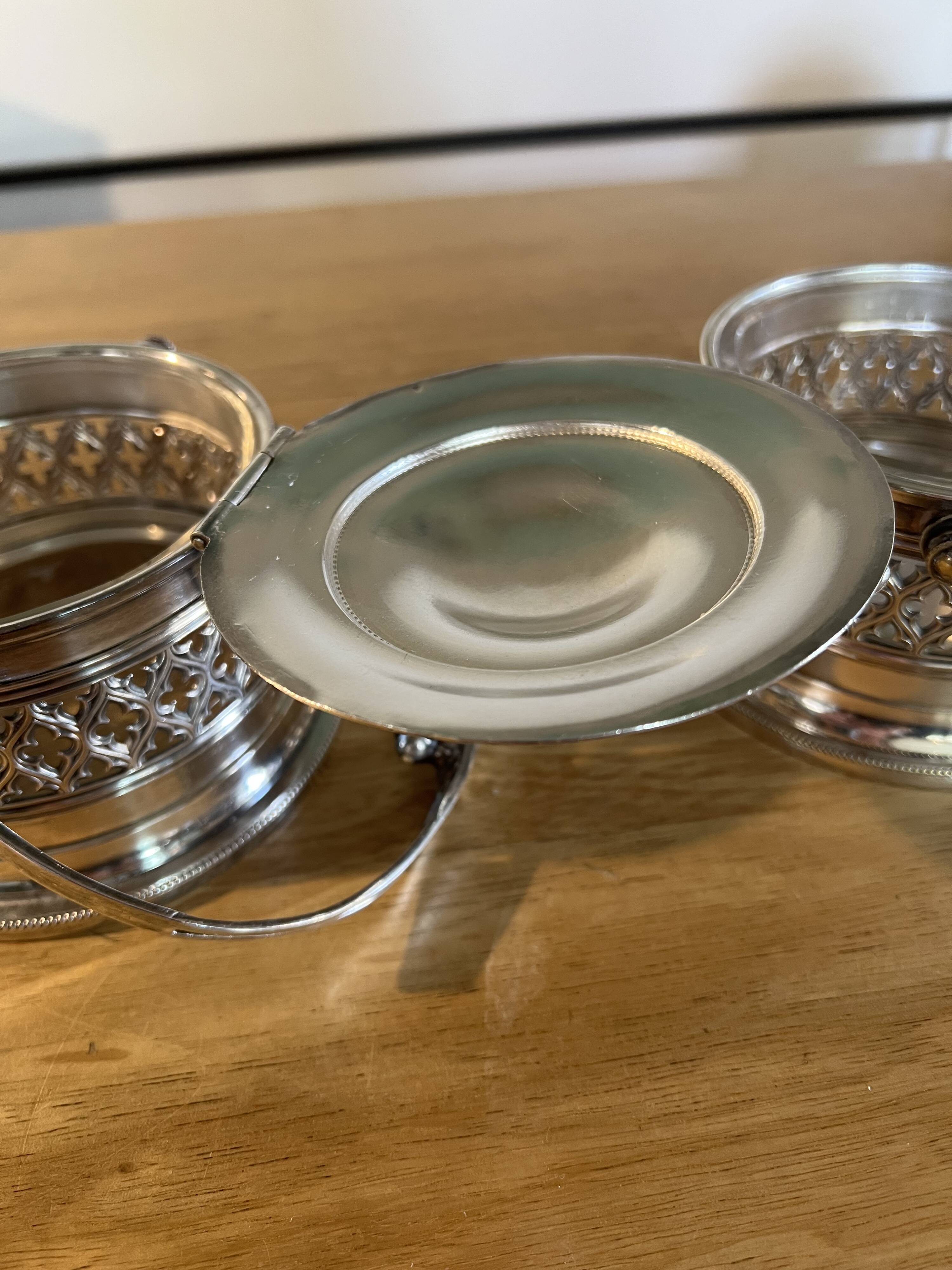 Silverware sugar bowls