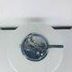 Domec XL speckled glass ball applique by Vianne, hemisphere, ceiling light.