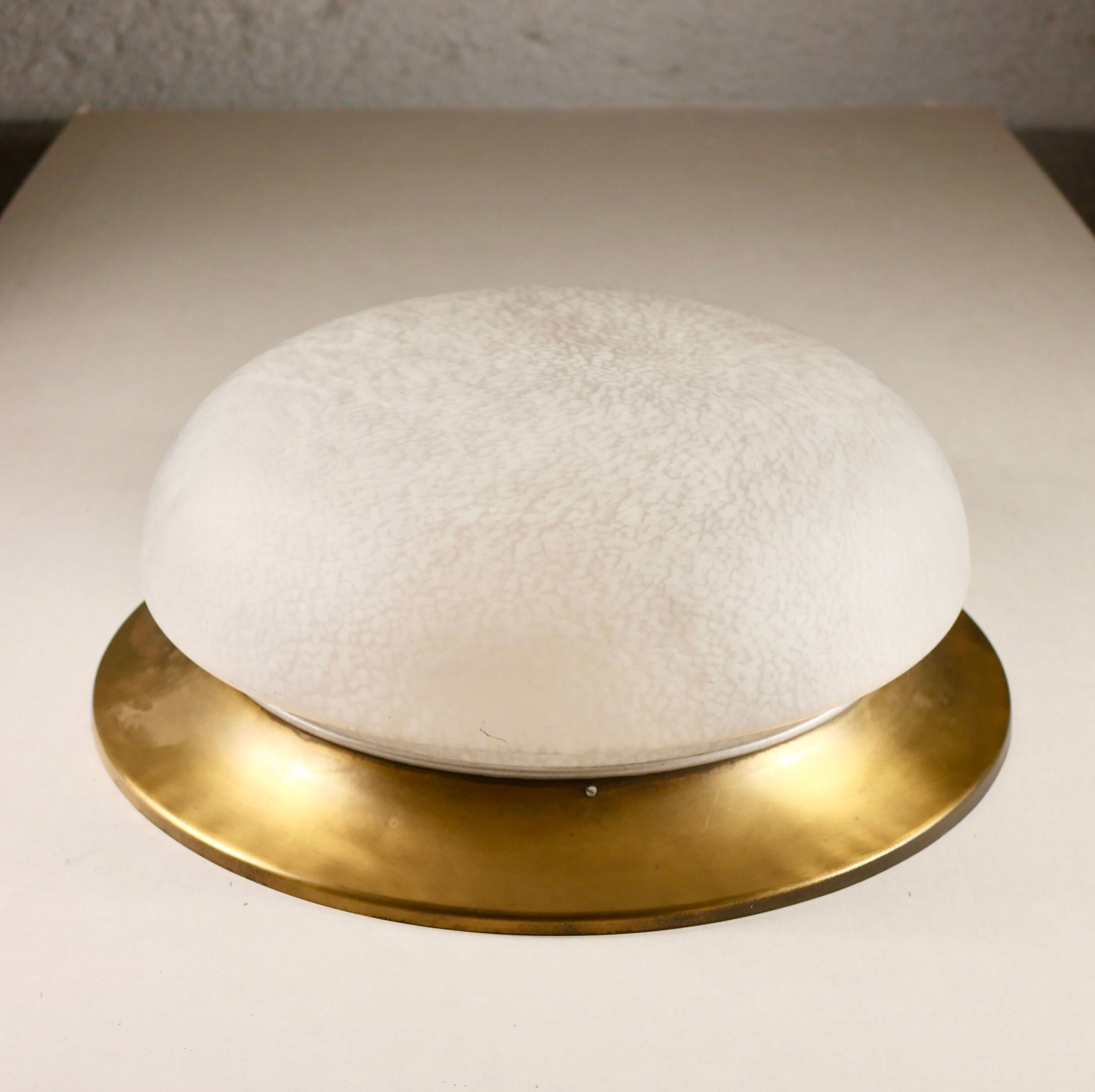 Ceiling lamp or italian glass wall lamp