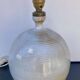 large stoneware lamp signed stoneware from Marais France