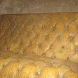 Canapé Chesterfield 2 ocre