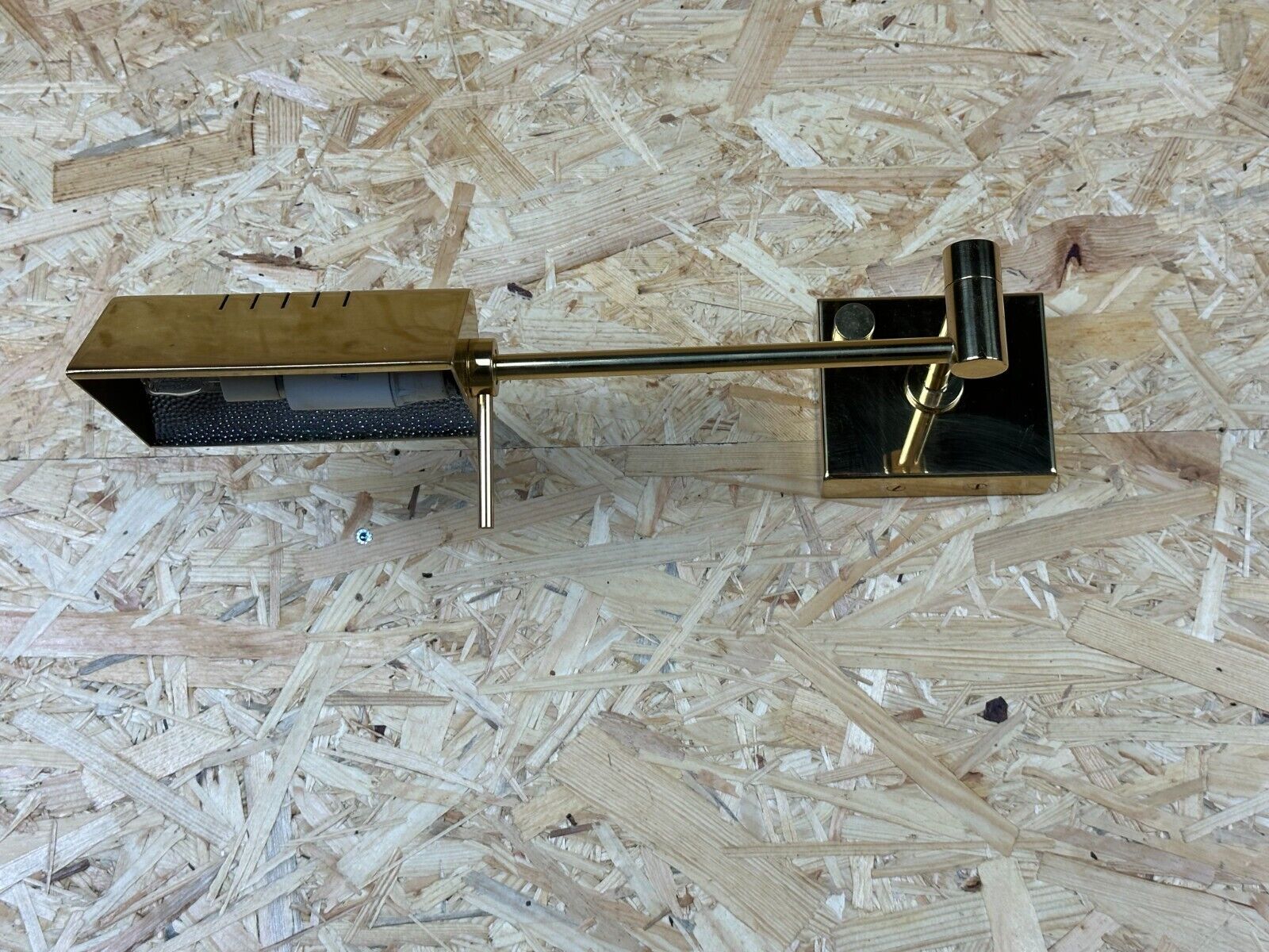 60s 70s wall lamp articulated lamp brass Relco Made in Italy Design