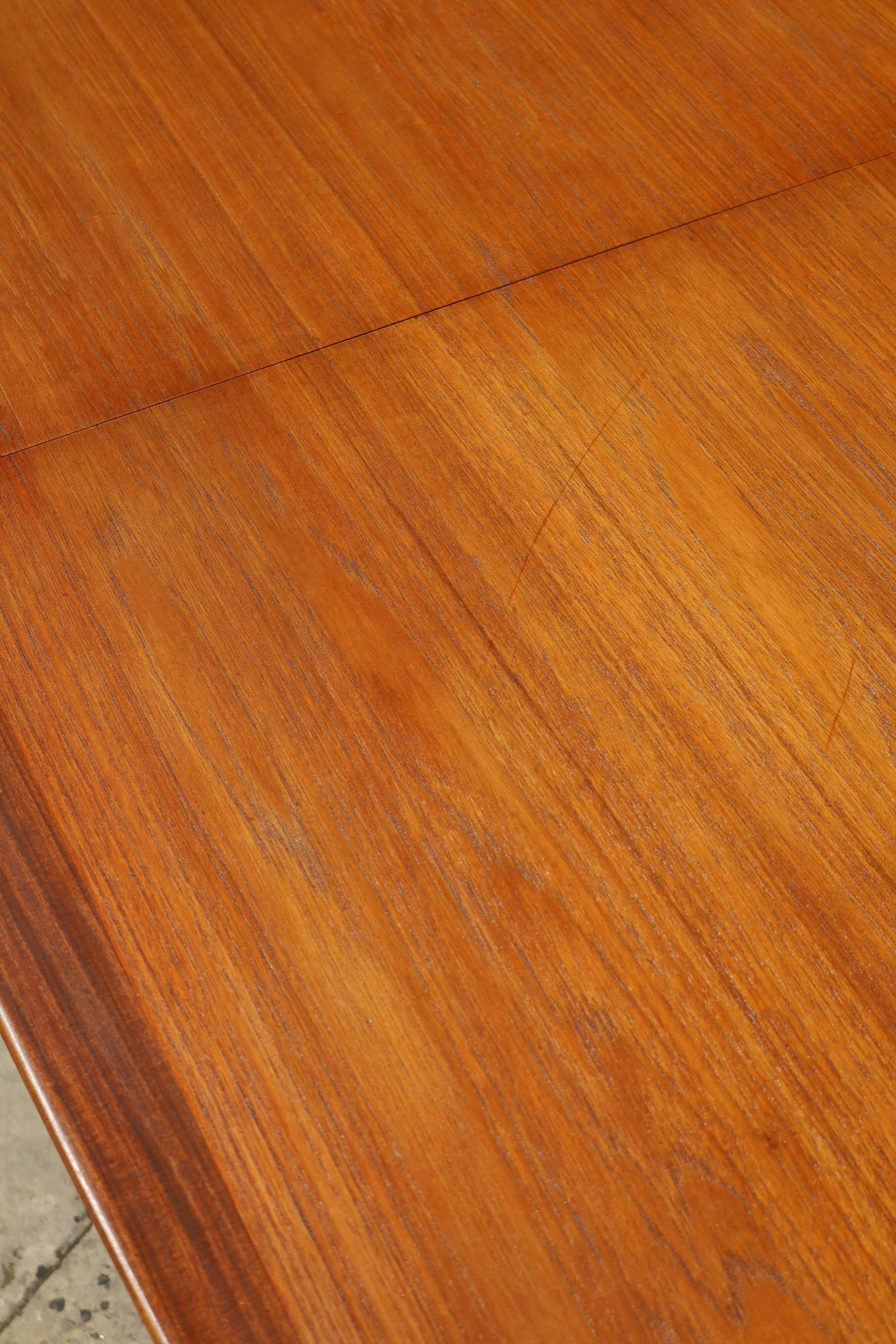 Teak table, Alf Aarseth, Gustav Bahus Mobelfabrik, Norway, 1960s