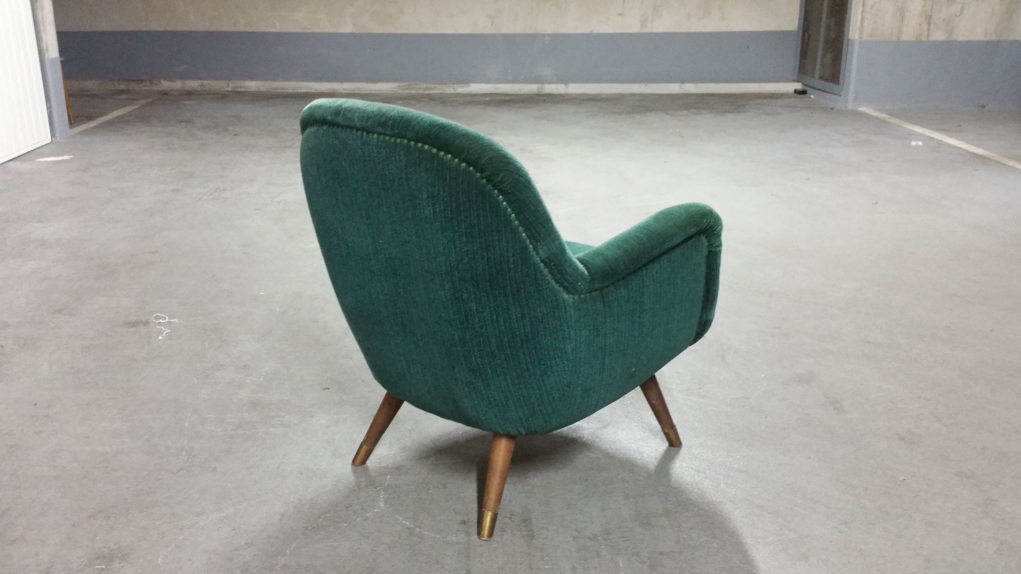 Fauteuil oeuf années 50/60