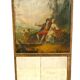 Louis XV style trumeau in carved wood 19th century