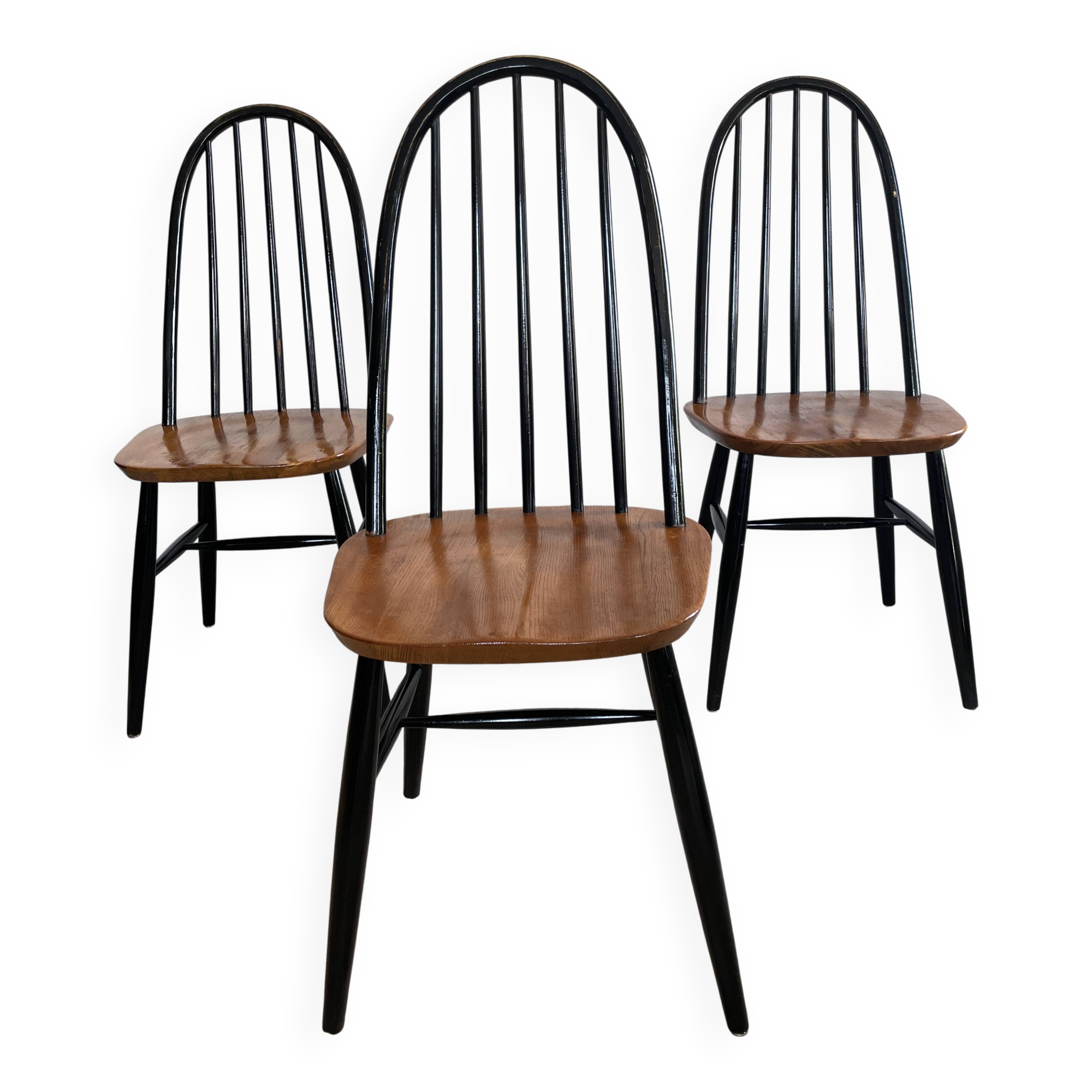 Three Tapiovaara chairs by Pastoe