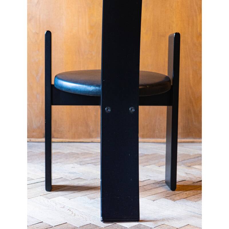 "Golem" chairs by Vico Magistretti, Italy 1970s