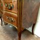 Louis XV saute chest of drawers with curved facade 18th century