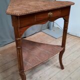 Triangular side table
