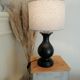 Vintage lamp wood 1980