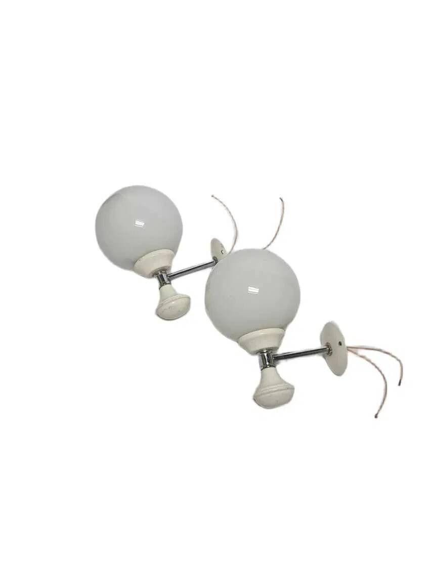Pair of Art Deco Wall Sconces