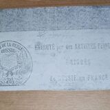 Tableau "Parisienne du second empire"