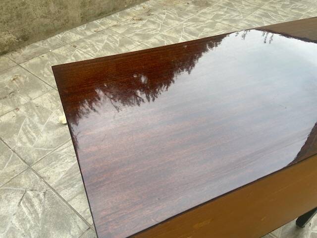 Vintage Formica bar cabinet