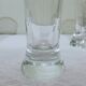 6 verres à pastis bistrot