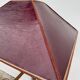 Large teak and bronze lamp from the 1970s