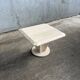 Table basse en travertin, vintage 1970