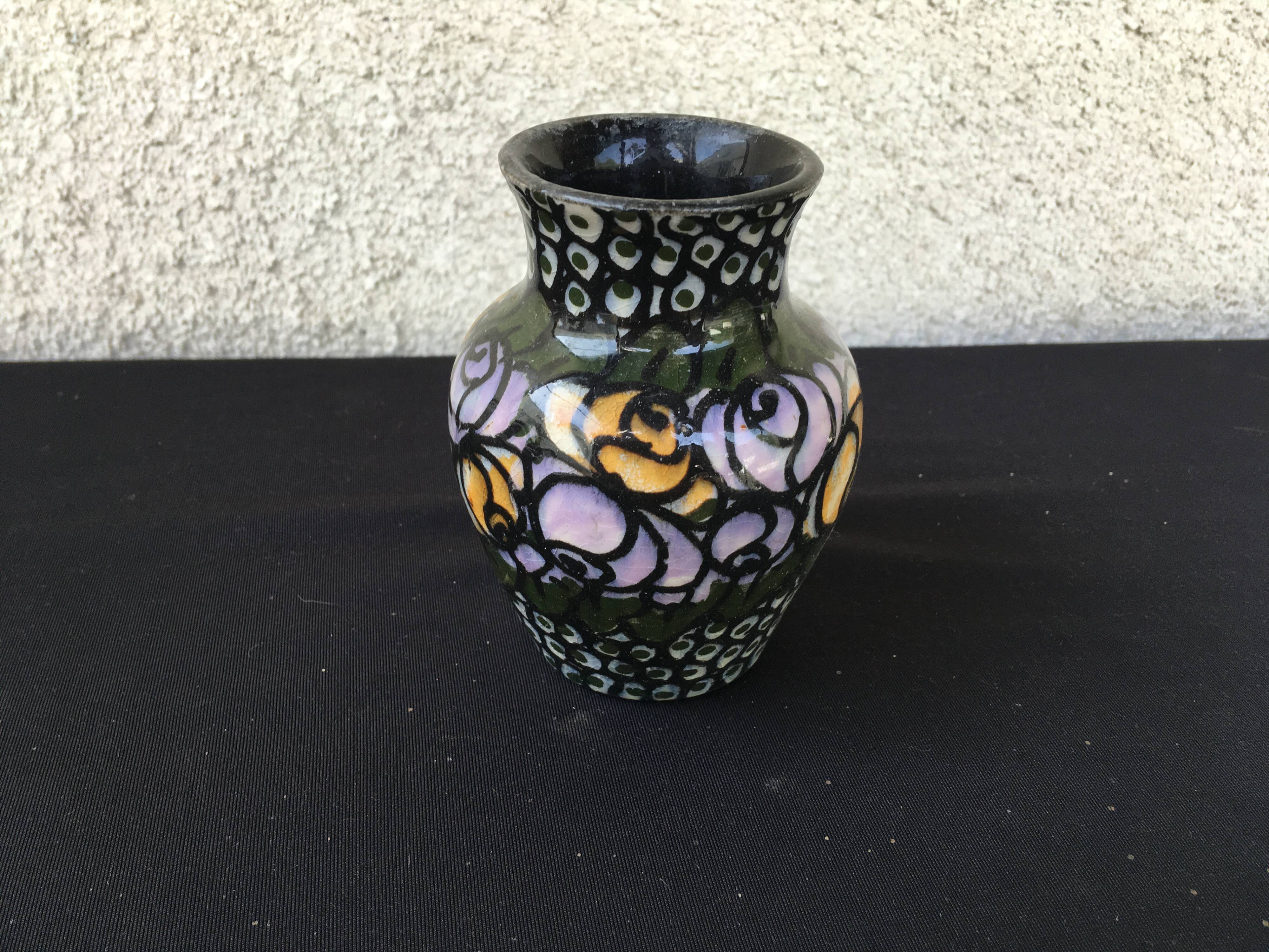 Art Nouveau vase Friedrich Festersen