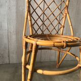 Louis Sognot rattan chair