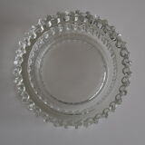 Vintage clear Ashtray-Designed by František Vízner for Hermanova Hut,1960's.