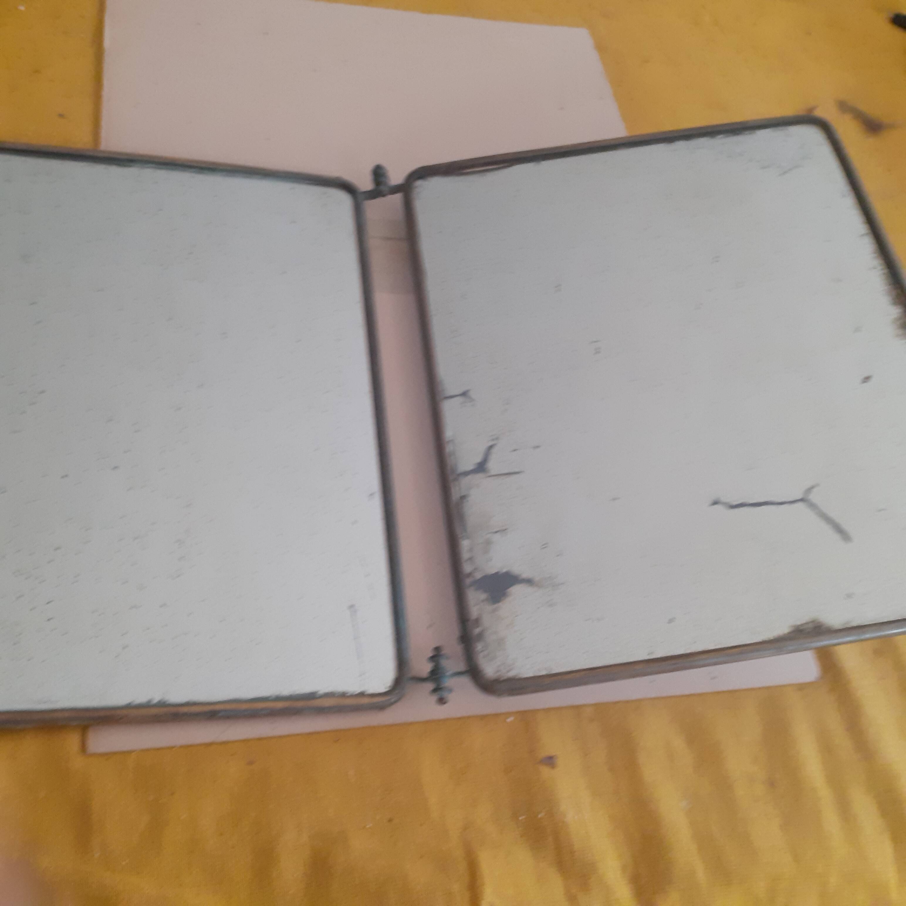 Barber triptych mirror, 1920s