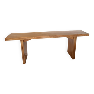 “La Barca” folding console in ash by Piero De Martini for Cassina, 1975