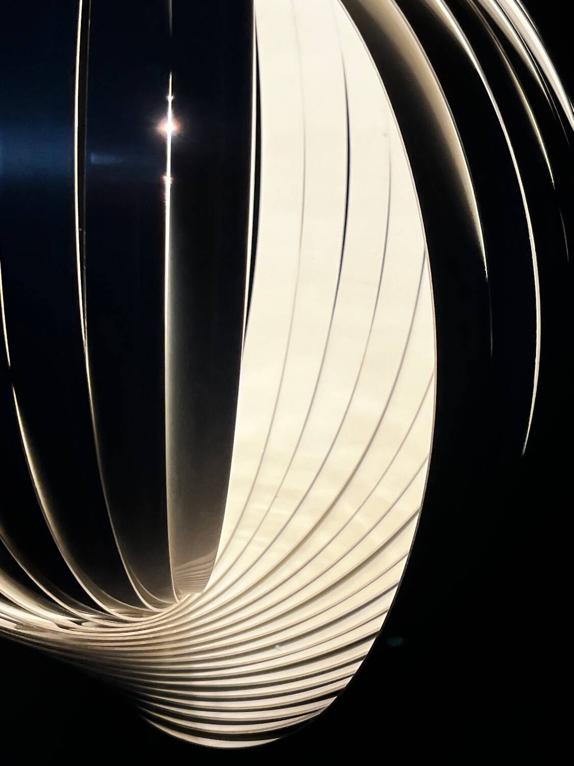 Suspension by designer Henri Mathieu from the 1960s.