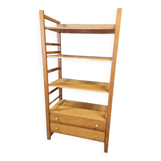 Vintage 60s shelf with drawers