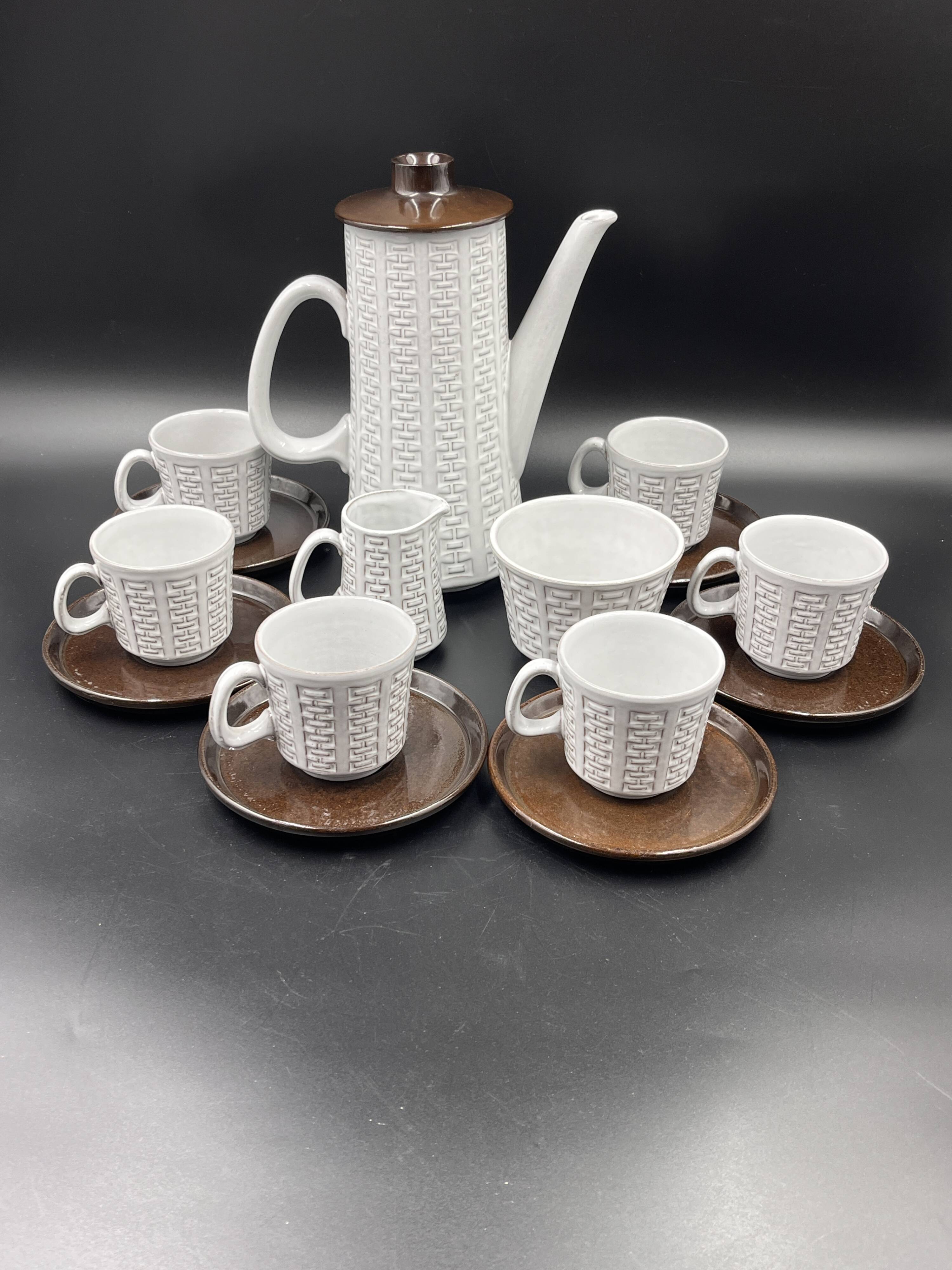 Ceramano coffee service, model: Epsilon by Karl Leuther