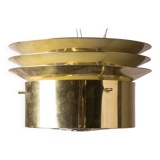 Danish Brass Pendant Lamp model T742 by Hans Agne Jakobson 1960.