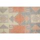 1970s Turkish Oushak Handmade Wool Cotton Orange Runner Rug 81x265