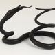 Sculpture of a serpent or wrought iron serpent in the style of Edgar Brandt, Austria, 1920s.