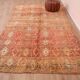 Peach Vintage Moroccan Rug 176 x 287 cm, Berber Wool Rug, Handmade Boho Rug