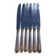 Christofle - Set of 6 Large Table Knives - America Model by Luc Lane