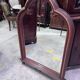 neogothic poly-lobed mirror in carved and gilded wood – 20th century