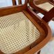 Set of 4 bentwood chairs Baumann design gondola cannage model 60s vintage