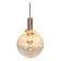 Suspension Space Age in blown bubble glass, 1970s