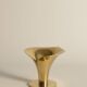 Art Deco Brass Calla Lily Candle Holder by Carl-Einar Borgström for Ystad-Metall