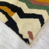 Handmade wool Berber rug 250 X 150 CM