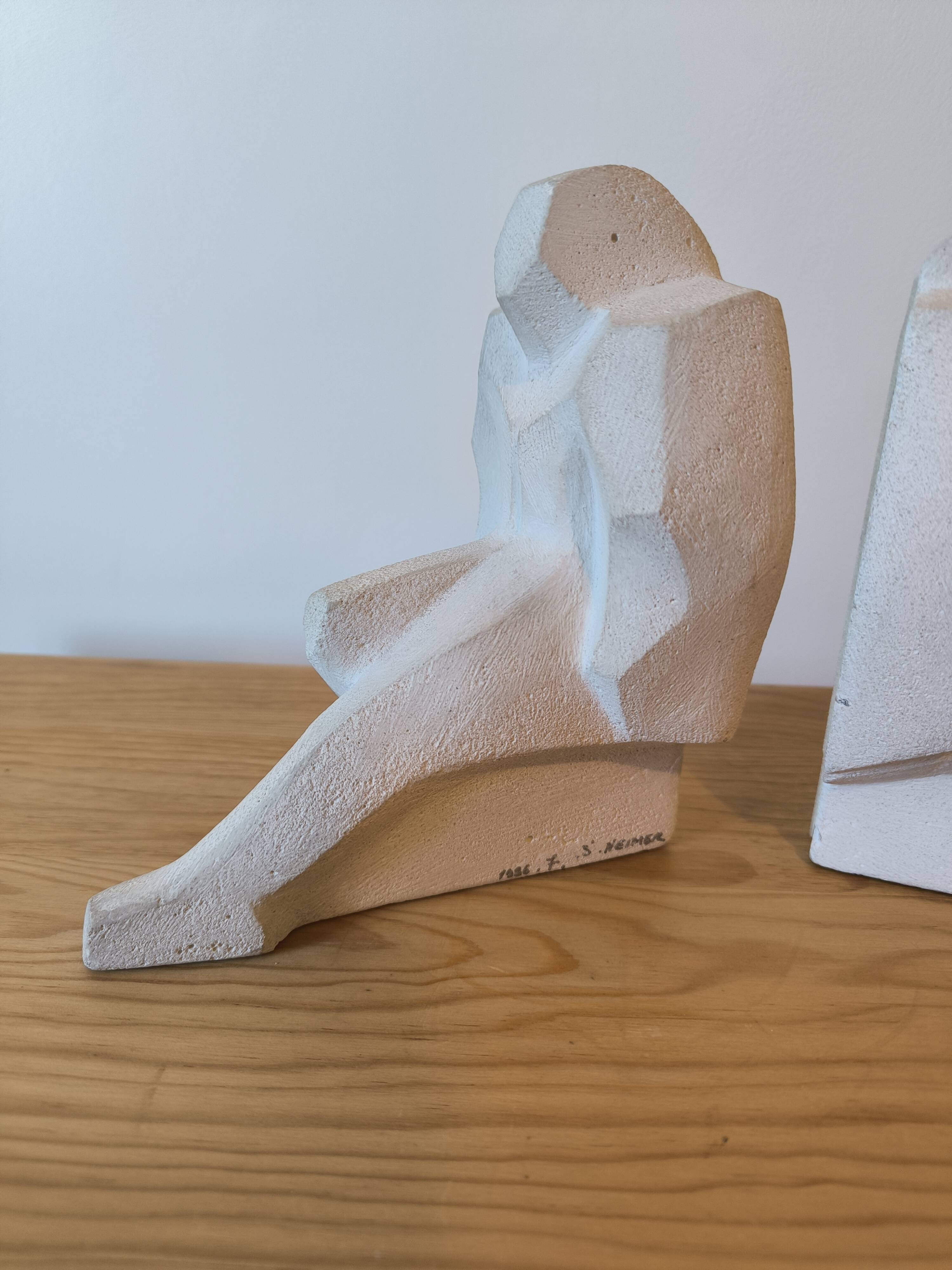 Pair of bookends Serge Neimer