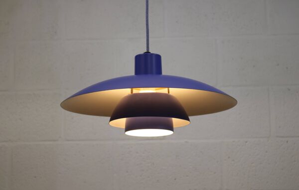 Vintage Danish Louis Poulsen PH 4/3 Pendant Lamp: Mid-Century Modern