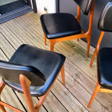 Set of Scandinavian chairs