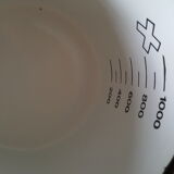 Enamelled sheet metal pitcher