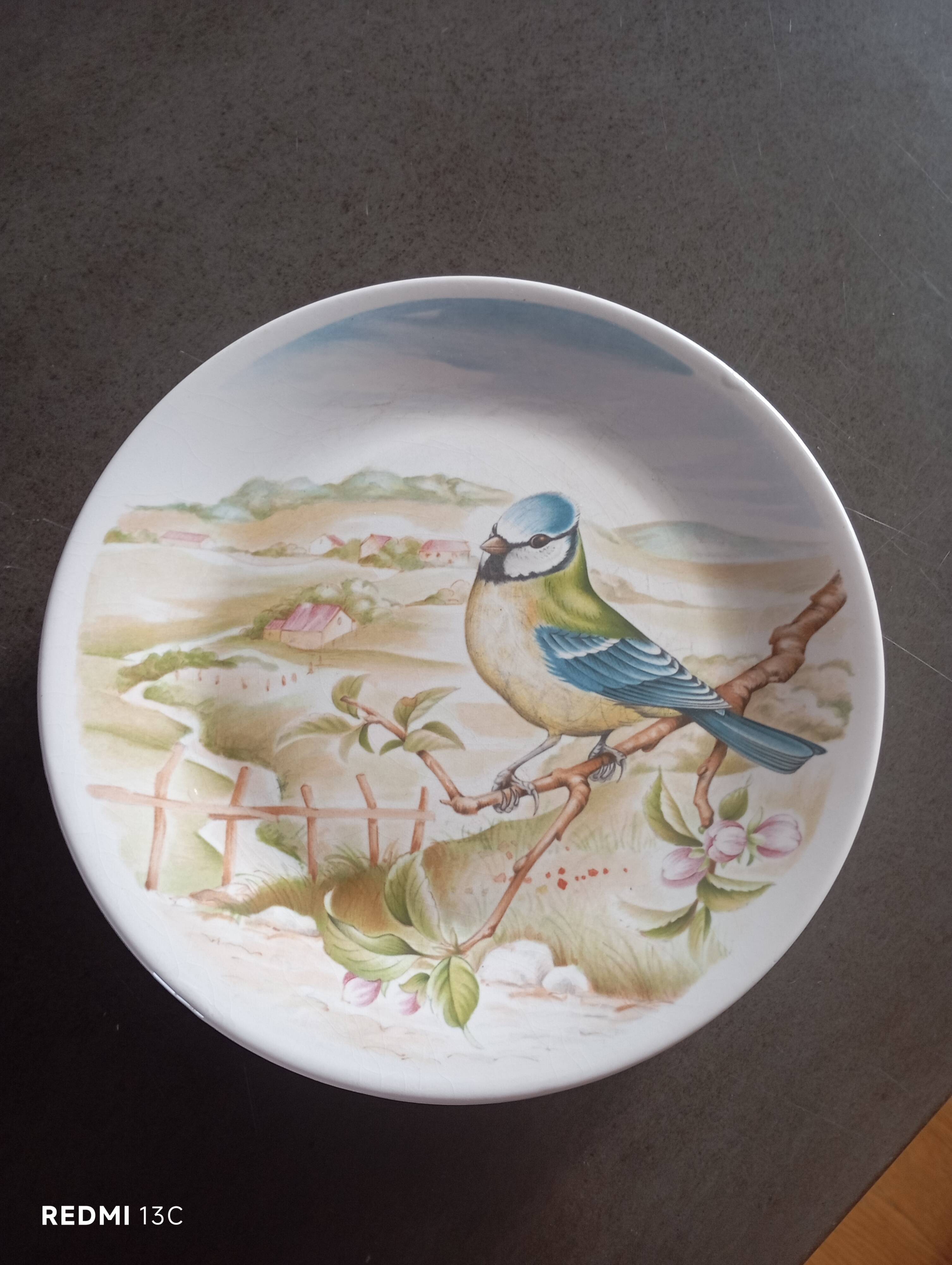 Sarreguemines dessert plates