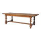 Table à manger française en chêne du XVIIIe siècle