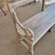 Banc d'église ancien en chêne
