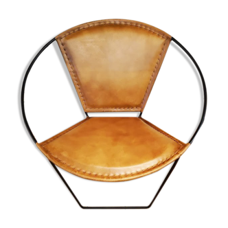 Leather armchair