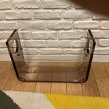 Michel Dumas two-tone plexiglass magazine holder
