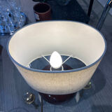 Vintage stoneware floor lamp