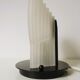 Italian wall lamp in satin glass 80s